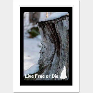 Live Free or Die New Hampshire Motto Posters and Art